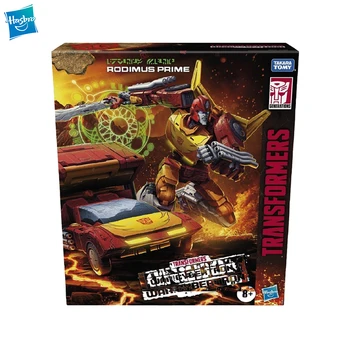 Оригинальные аниме-фигурки Hasbro Transformers War for Cybertron: Kingdom Commander Wfc-K29 Rodimus Prime размером 7,5 дюйма